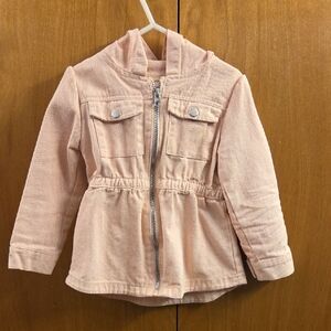 Little Lass Light Pink Jean Jacket
